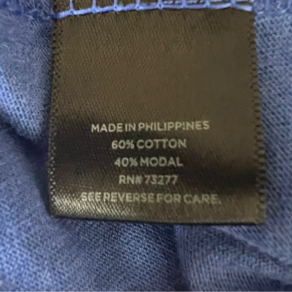 Simply Vera Vera Wang Blue and Black Midi Dress Size XL EUC - Picture 7 of 9